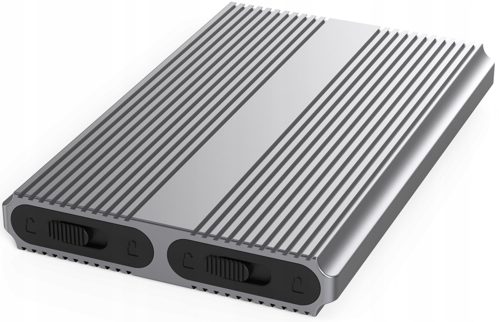 Pouzdro externí kapsa pro mSATA Nvme Ssd disk M.2 Usb C