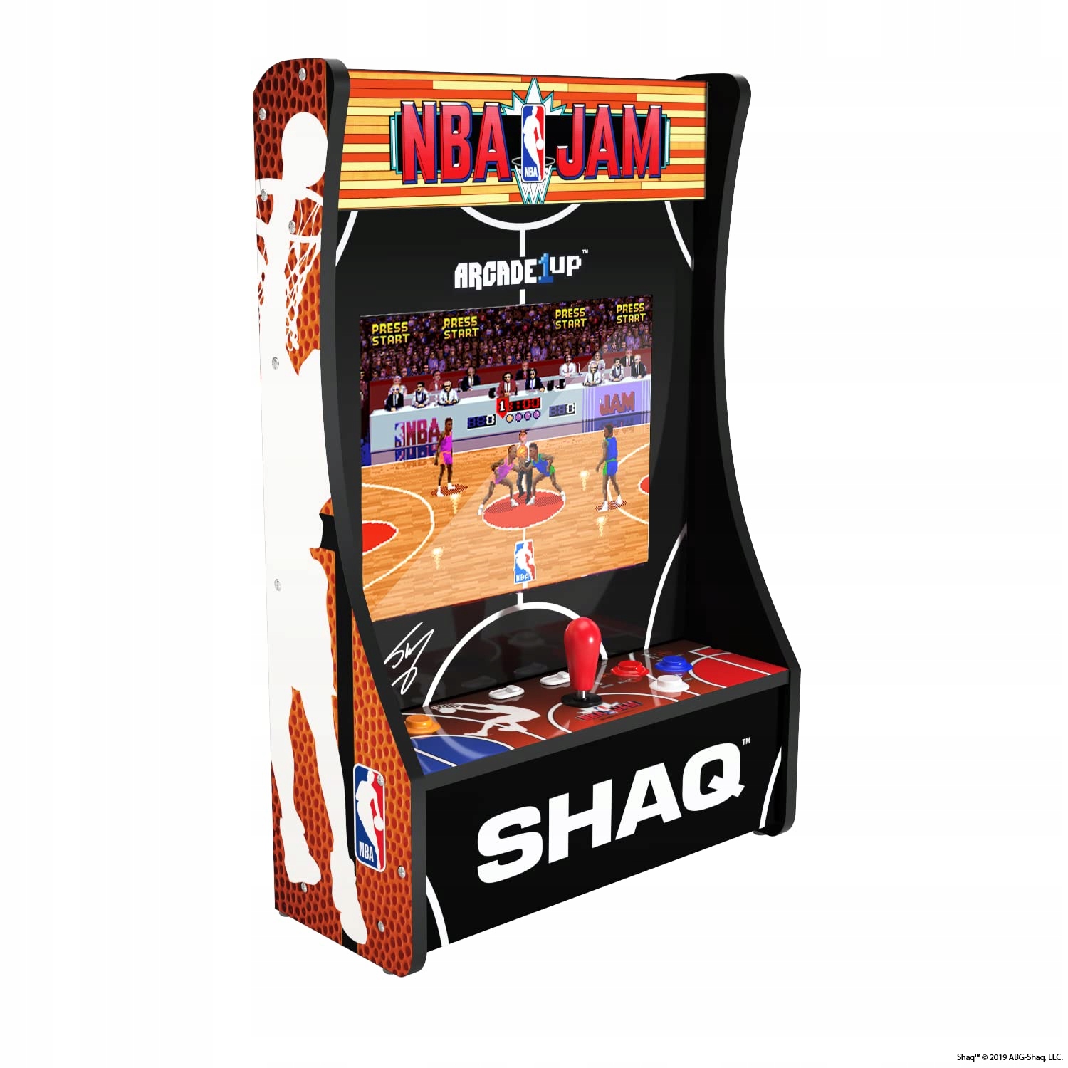 Nba Jam Basketbal Závěsný Stojící Automat 2v1 Retro Arcade 3 Hry