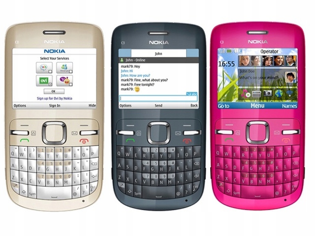 Nová Nokia C3-00 Sada Bonus