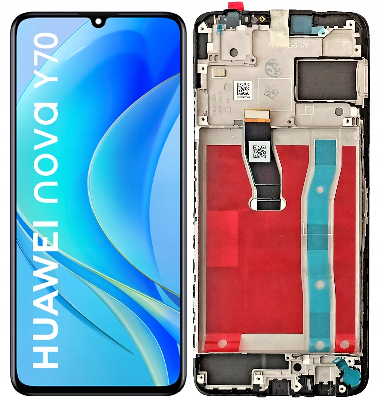 LCD Displej Pro Huawei Nova Y70 Rámeček