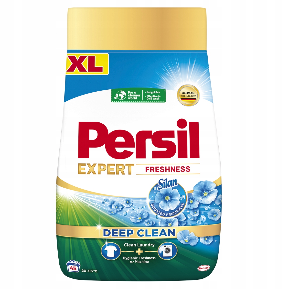 Persil Deep Clean Prací prášek Freshness by Silan 2,47kg 45 praní