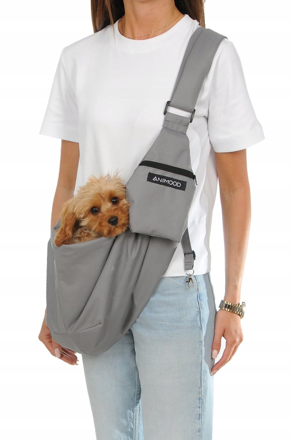 Designová přepravka pro psy a kočky Daisy Grey