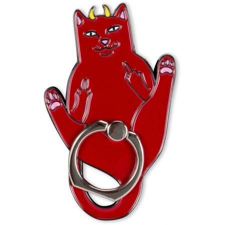 Ripndip Devil Nerm Iphone Ring - Červená - Univerzální