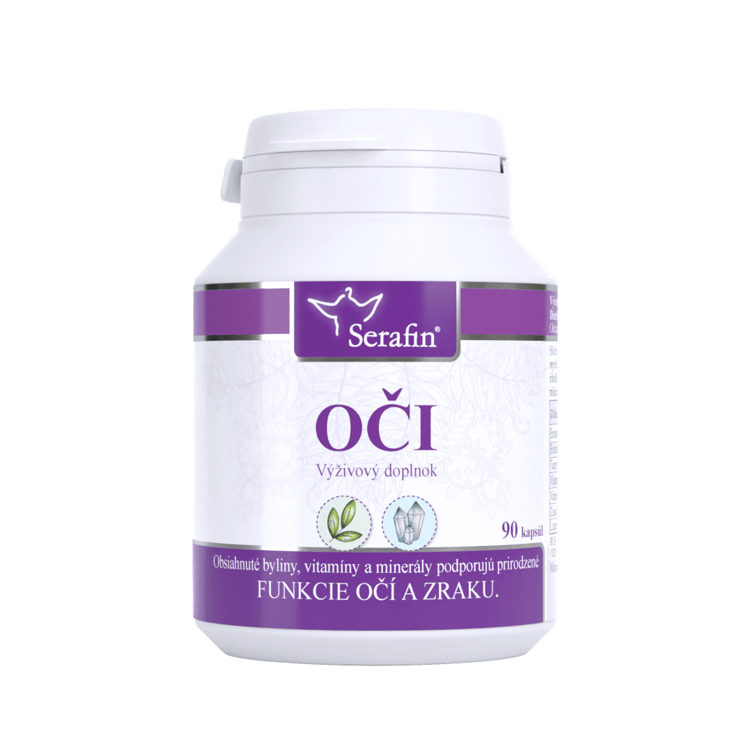 SERAFIN Serafin Oči - přírodní kapsle 90 ks kapslí
