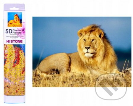 Diamantové malování - Lví majestát - Norimpex