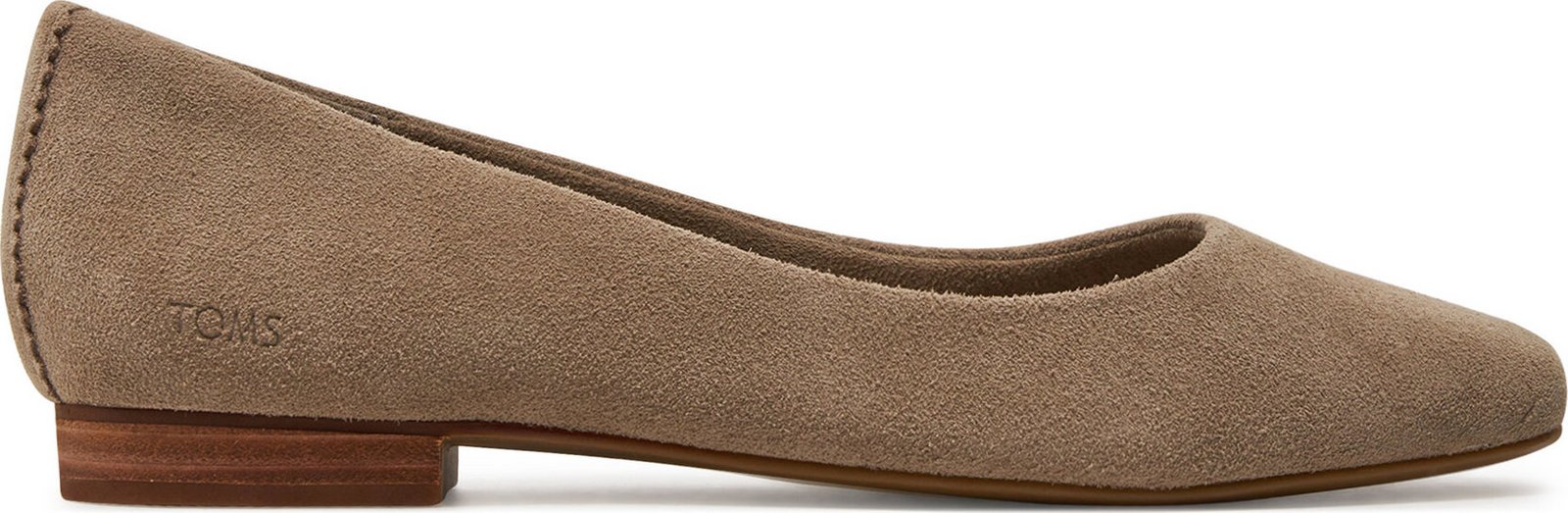 Baleríny Toms Briella 10020769 Dune Suede