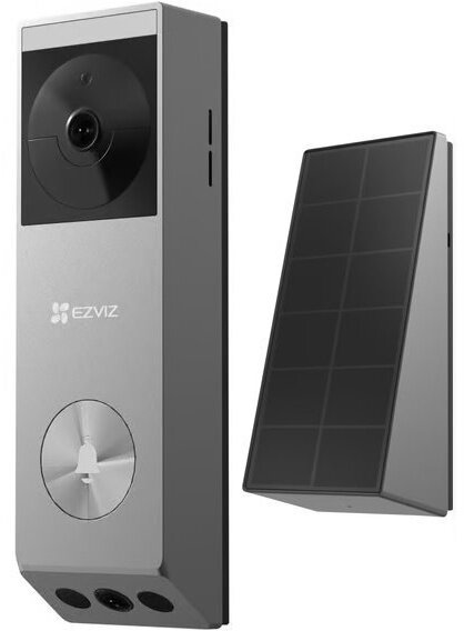 EZVIZ EP3X, dveřní videotelefon + solar panel - CS-EP3x-R100-6E32WPDL(PRO)