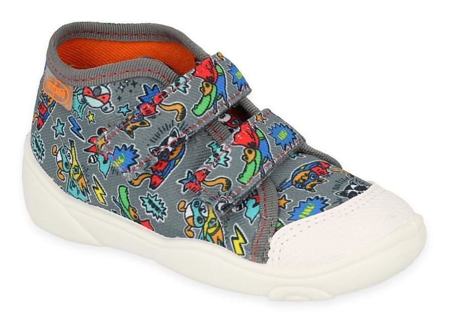 BEFADO 212P079 chlapecké tenisky šedé HERO 19 212P079_19