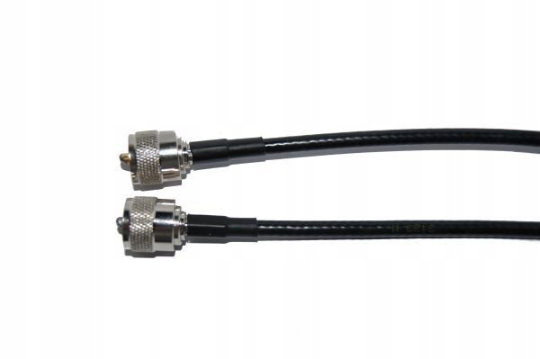 Kabel zástrčka UC-1/zástrčka UC-1 RG58 lanko 50ohm,20m