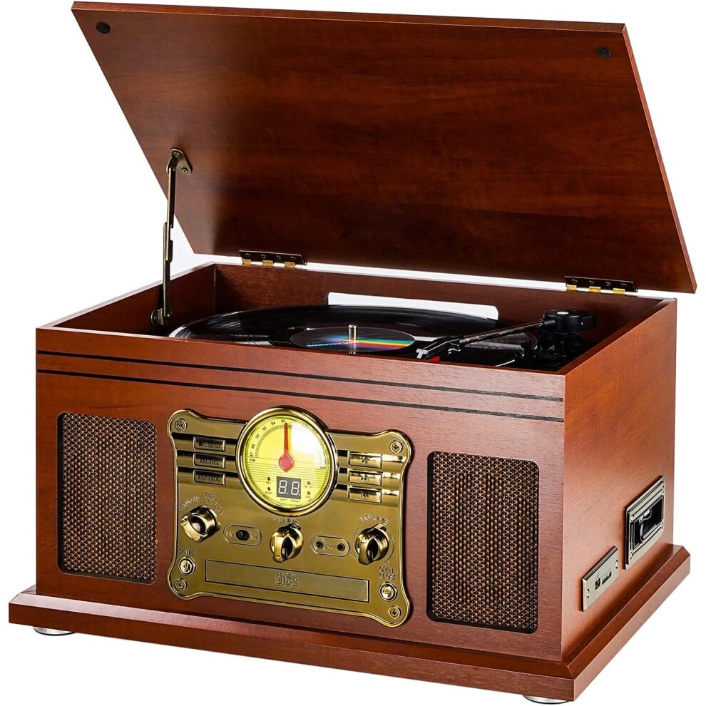 Gramofon Victrola M506 33/45/78 CD mechanika Am/fm rádio Bluetooth Rca kazety