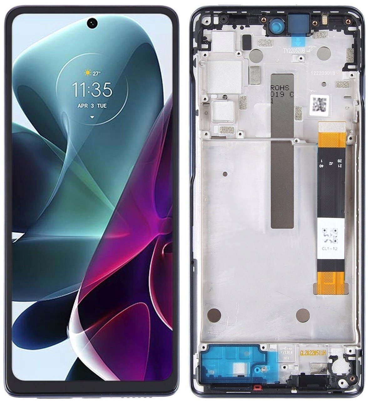 LCD Displej Motorola Moto G200 5G Rámeček