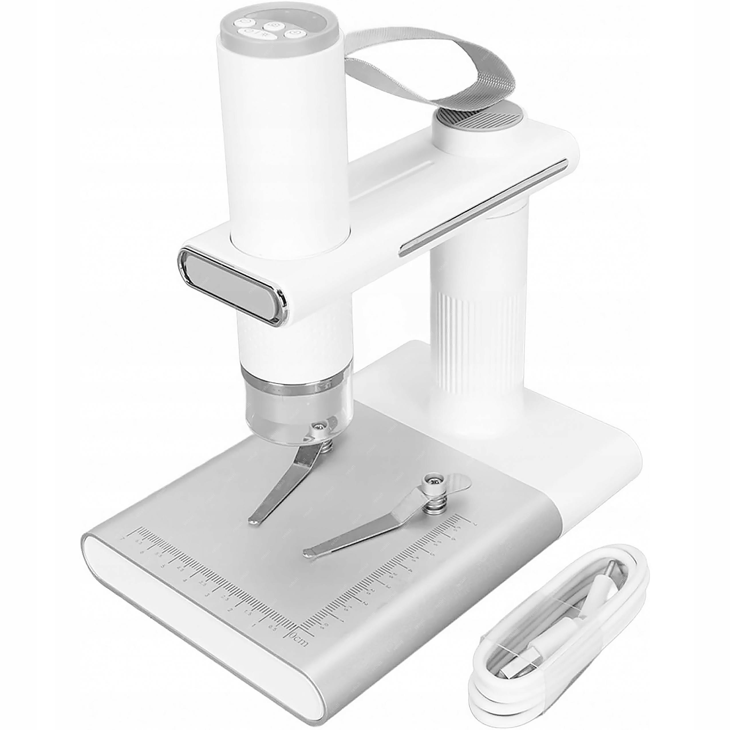 Digitální Mikroskop Inskam 320 WiFi Usb Kamera 2MP Přenosná Bílá