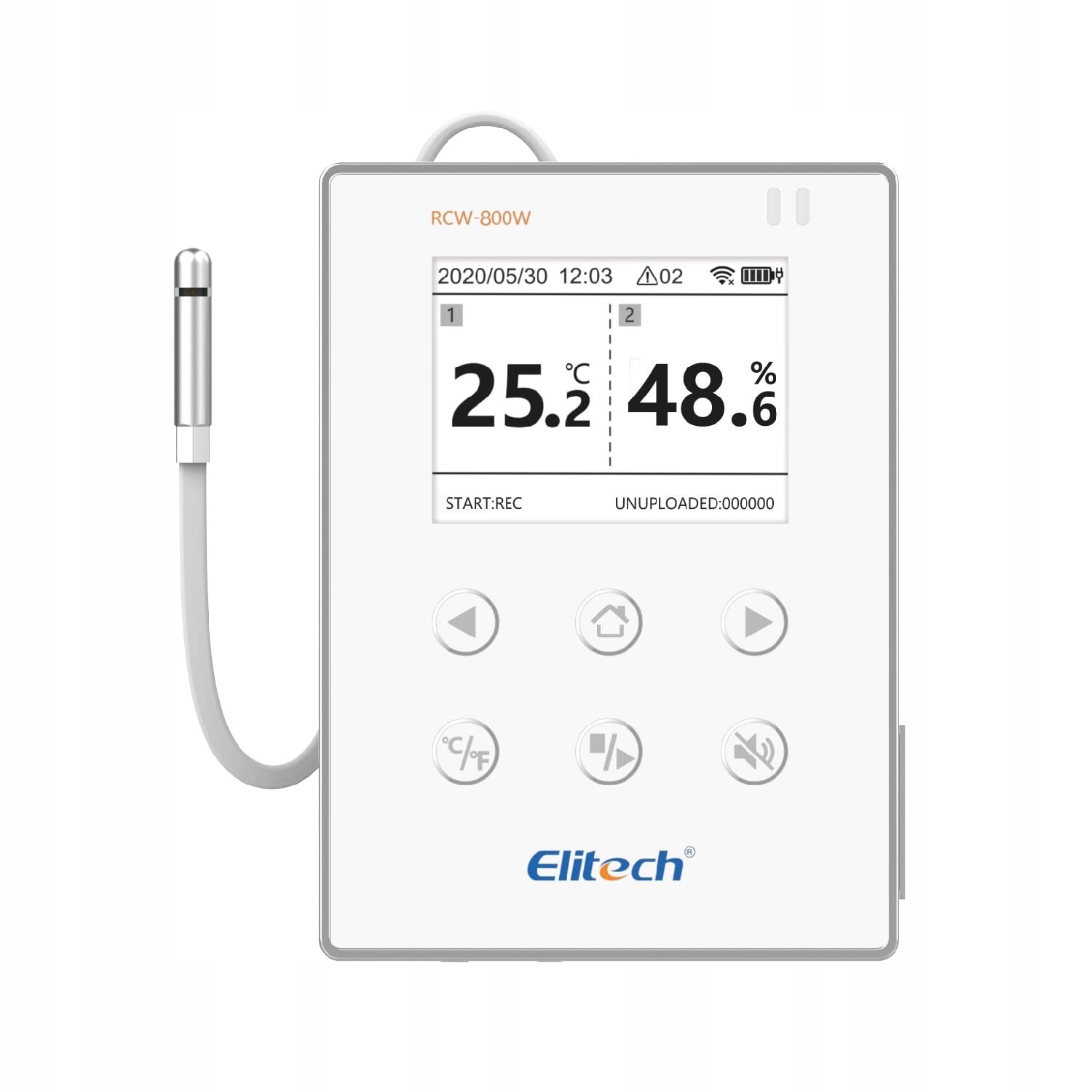 Záznamník Teplota Vlhkost WiFi Sms Alarm E-mail Další -40...+80°C