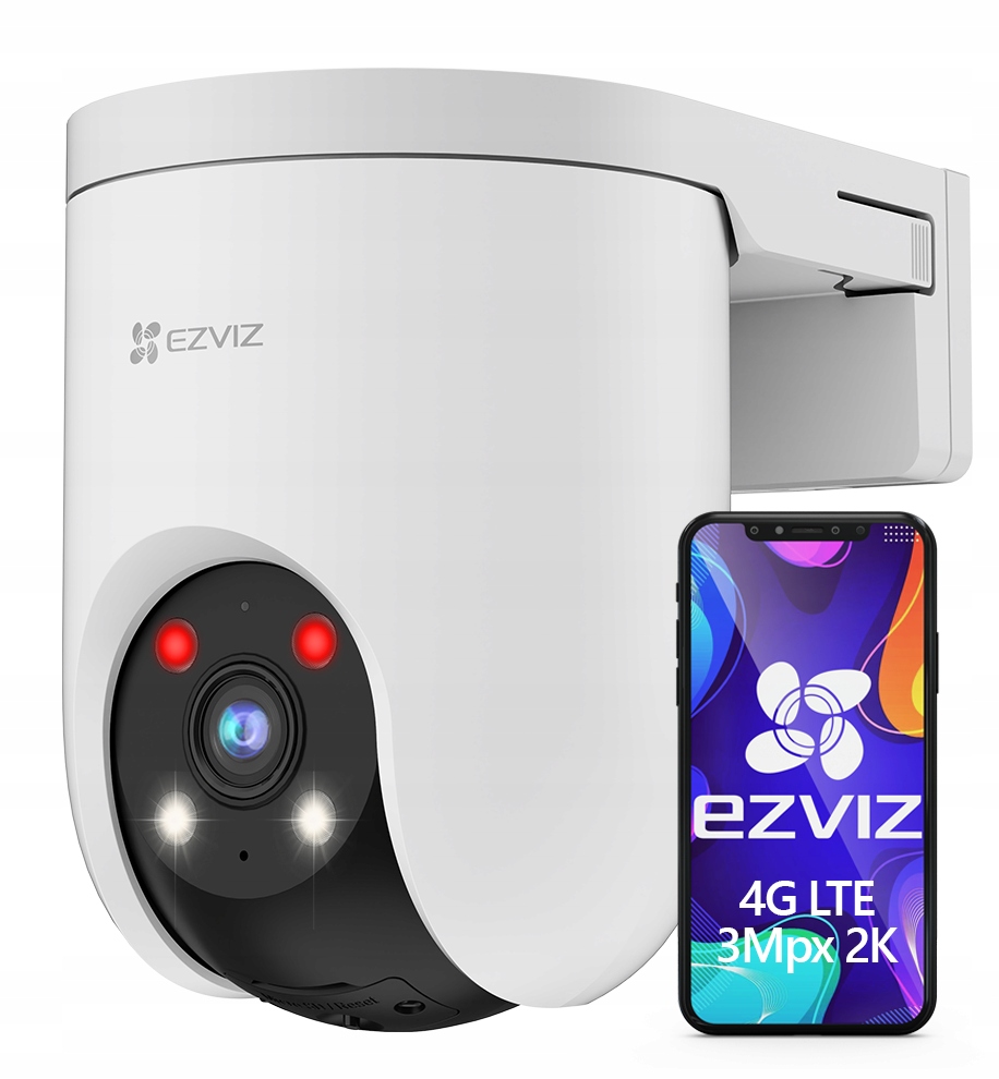 Venkovní rotační kamera Ezviz H8c 4G 2K Aplikace Detekce Autotracking