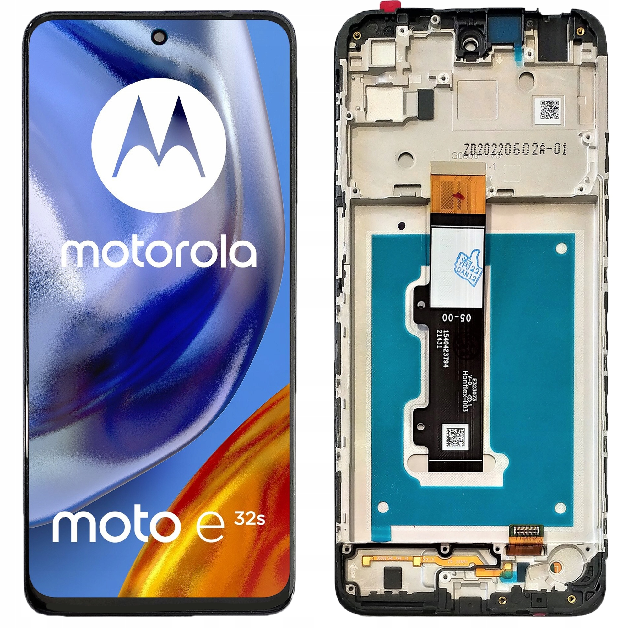 LCD Displej Pro Motorola E32S Rámeček