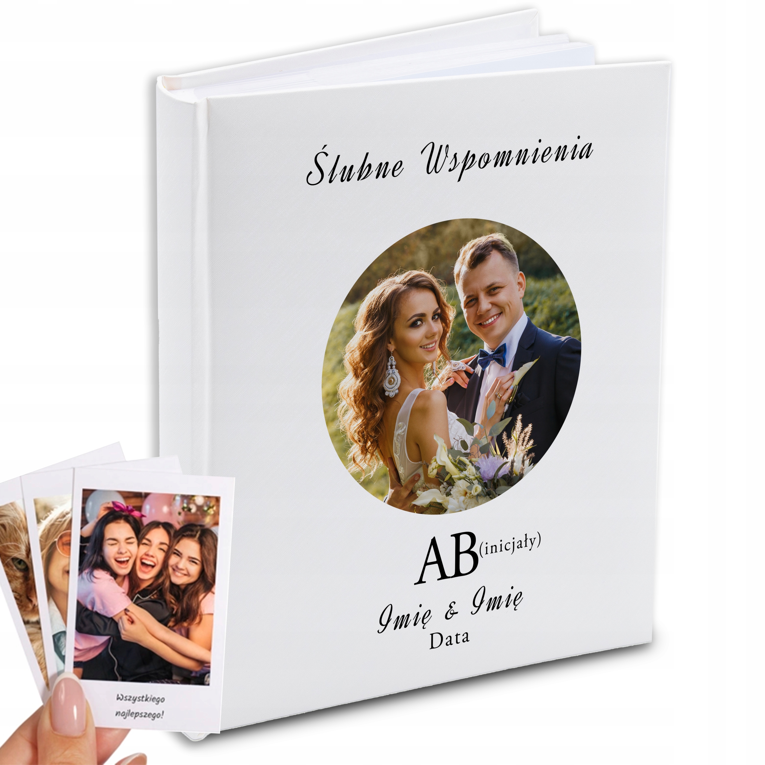 Svatební album Svatební vzpomínky Bílá S Kapsami dárek
