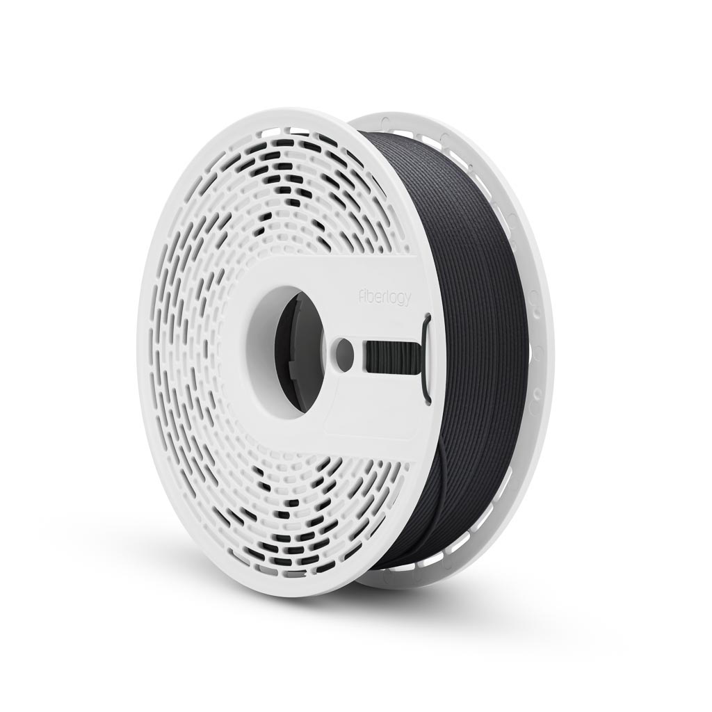 Filament PCTG+CF10 Fiberlogy Black 750g 1,75mm