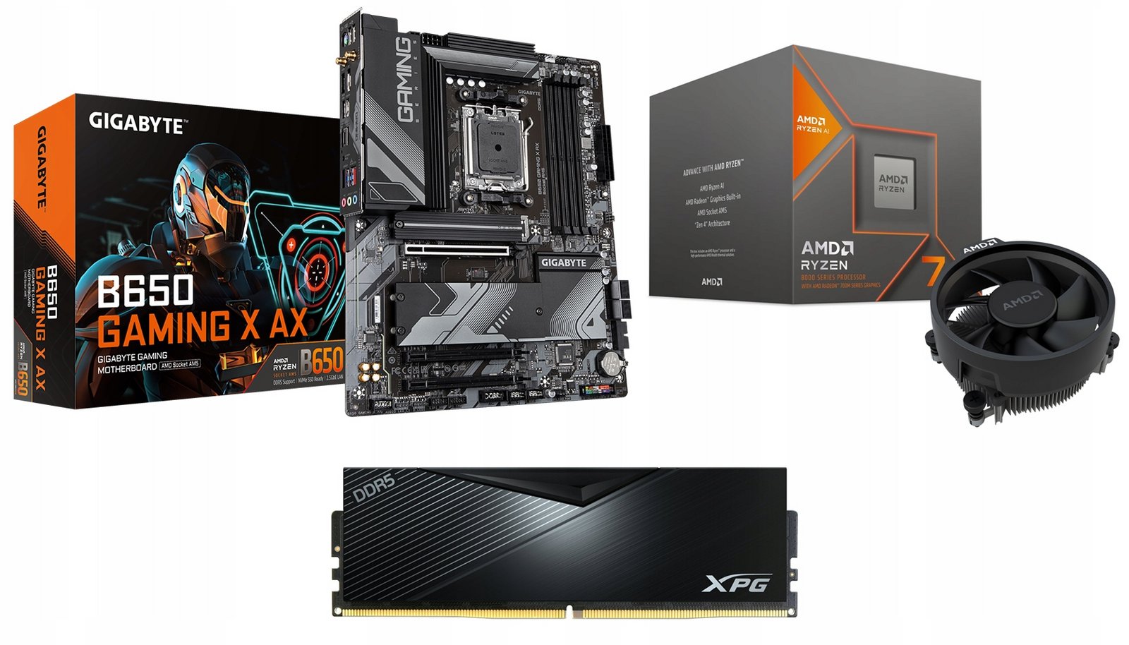 Sestava Amd Ryzen 7 8700G B650 Gaming X Ax 16GB 6000