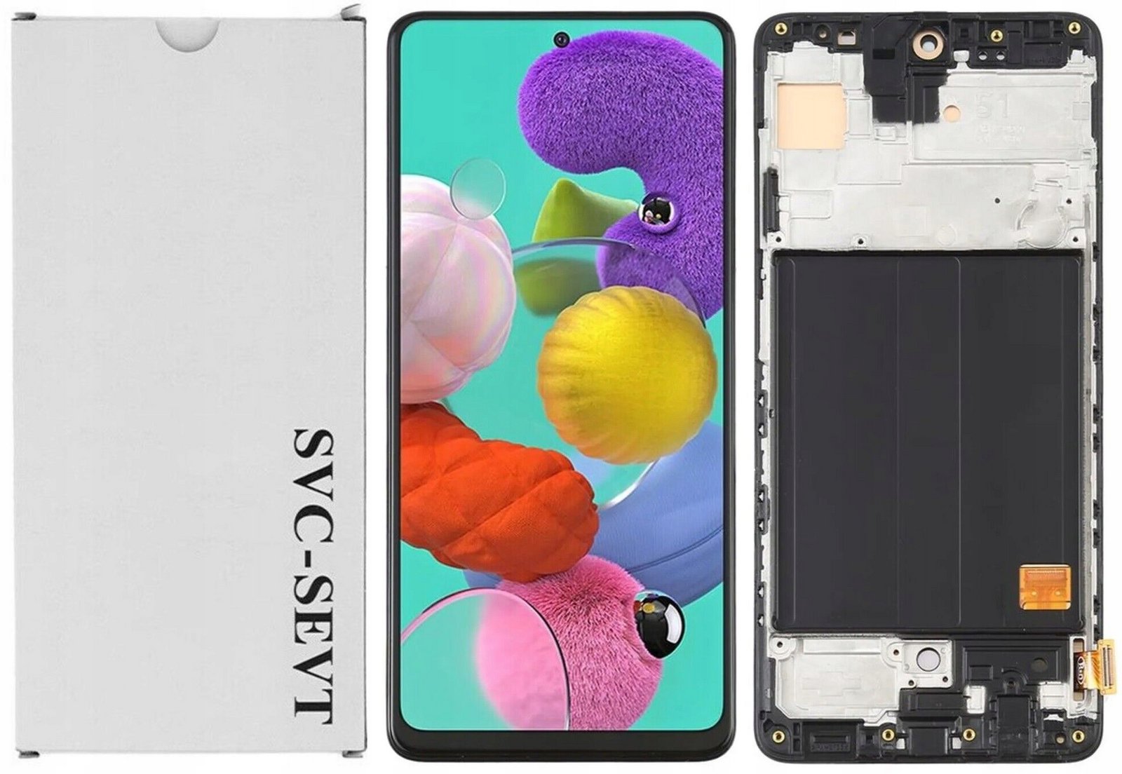 Originální Servisní Balíček Pro Samsung Galaxy A51 A515 Rámeček