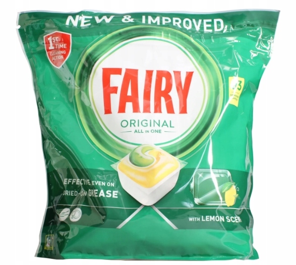 Fairy Original Lemon Tablety do myčky, 93 kusů