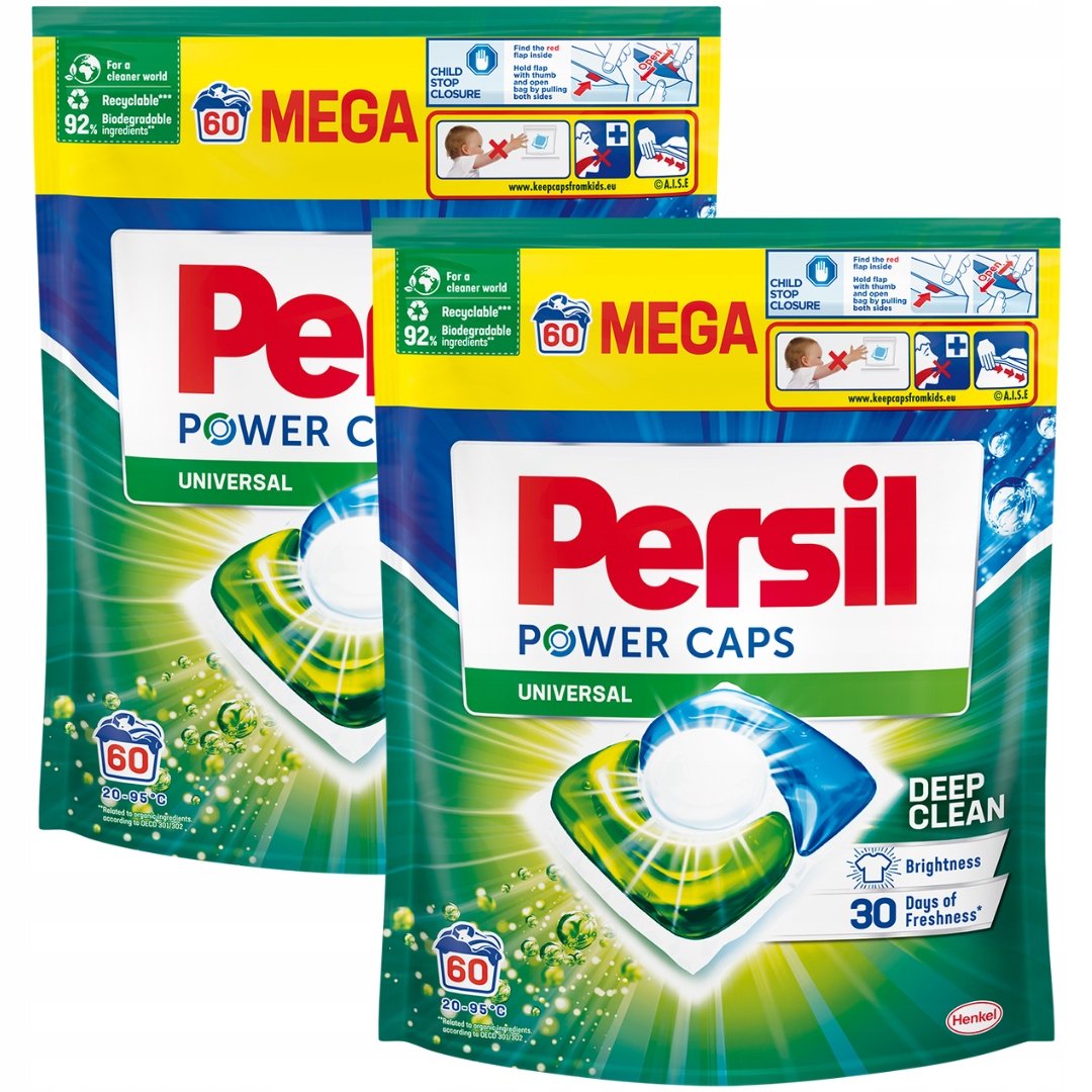 Persil Power Caps Kapsle na praní prádla Sada 120 ks