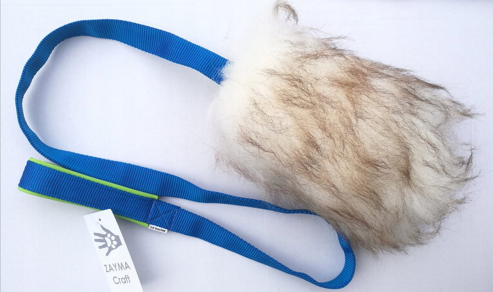 Přetahovadlo Ovečka Zayma Long bez tlumiče barva: modrá