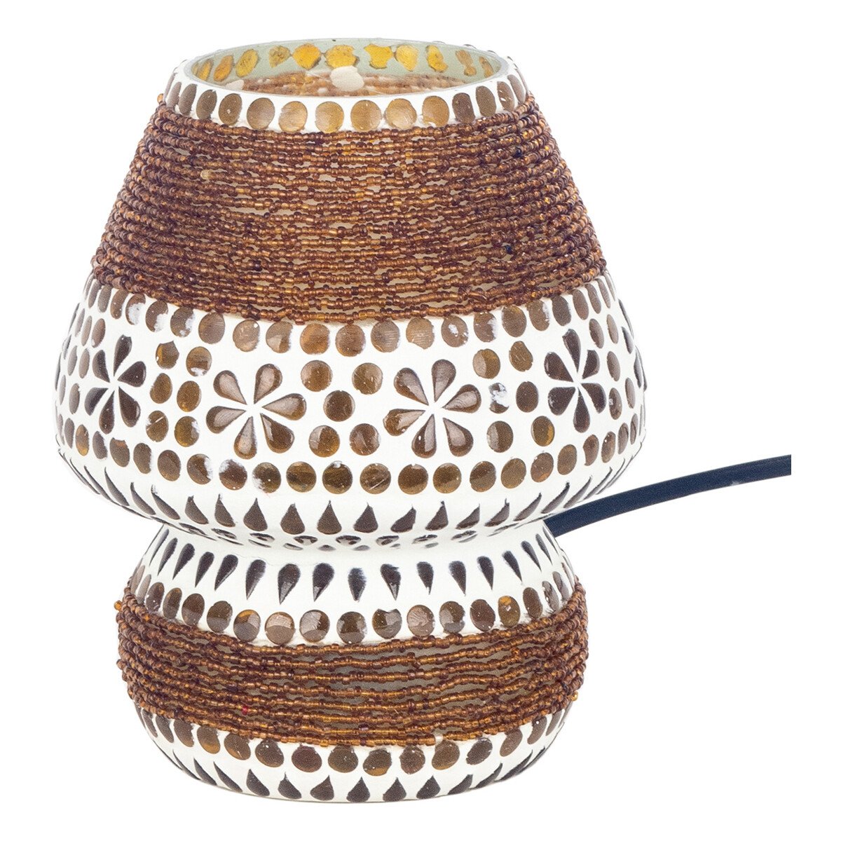 Signes Grimalt  Mozaiková Stolní Lampa  Hnědá