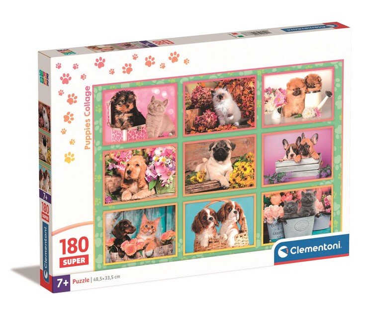 CLEMENTONI Puzzle Noli - Puppies Collage