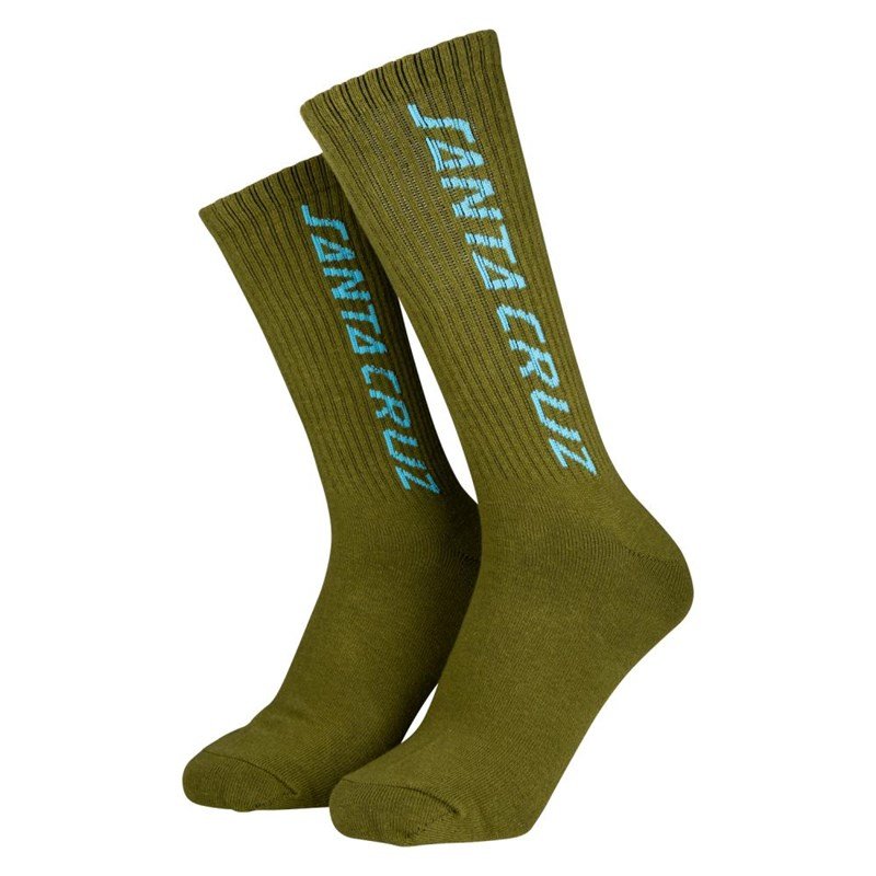ponožky SANTA CRUZ - Strip Sock Sea Kelp (SEA KELP)