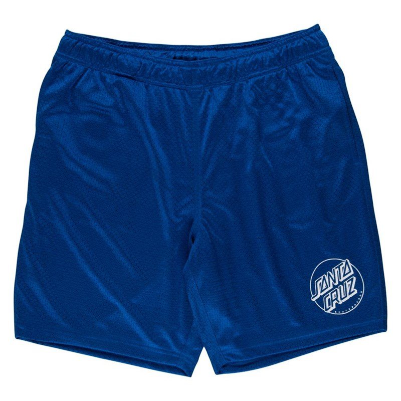 kraťasy SANTA CRUZ - Opus Dot Mesh Short Blue (BLUE)