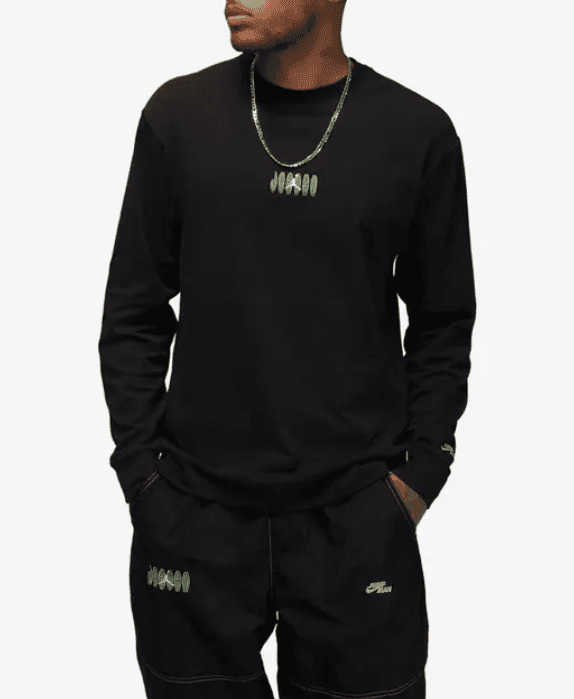 Jordan flight mvp statement 85 long sleeve crew l