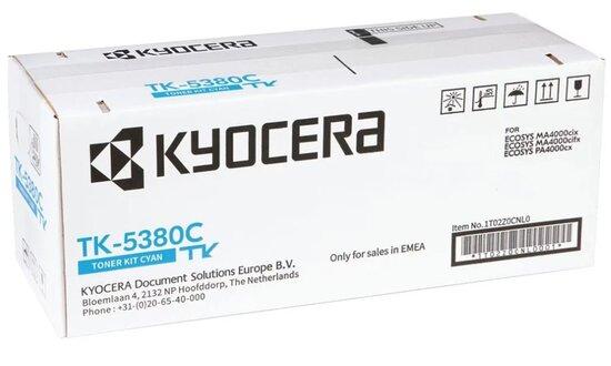 Kyocera toner TK-5380C cyan na 10 000 A4 stran, pro PA4000cx, MA4000cix/cifx, TK-5380C