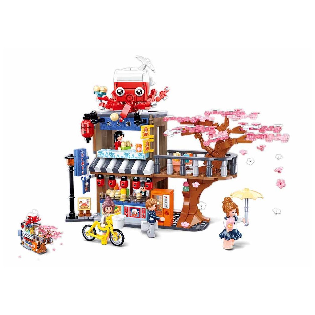Stavebnice Sluban Girls Dream Malebné bistro M38-B1019