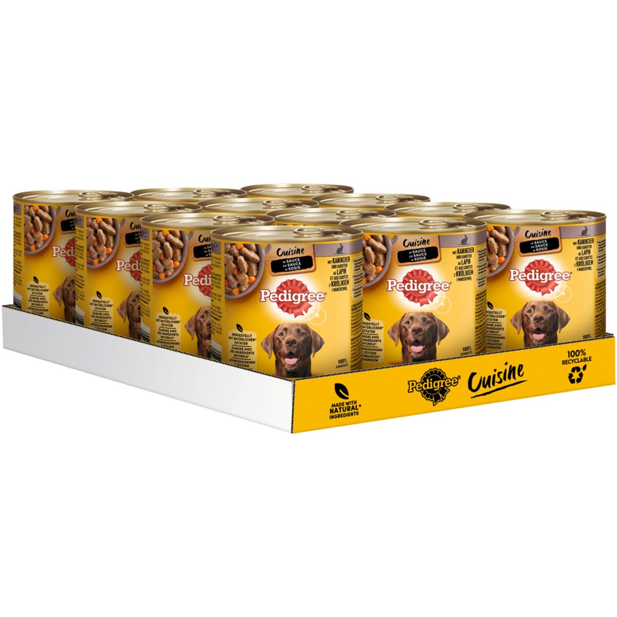 PEDIGREE Cuisine omáčka z králíka a mrkve 12 × 800 g