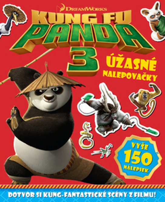 Kung Fu Panda 3 Úžasné nalepovačky