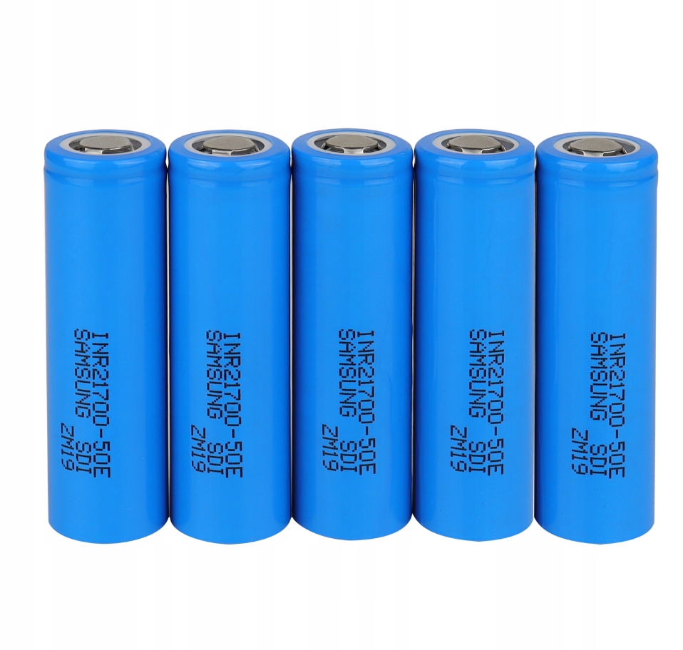 5x Nabíjecí baterie Samsung 5000mAh INR21700-50E Set