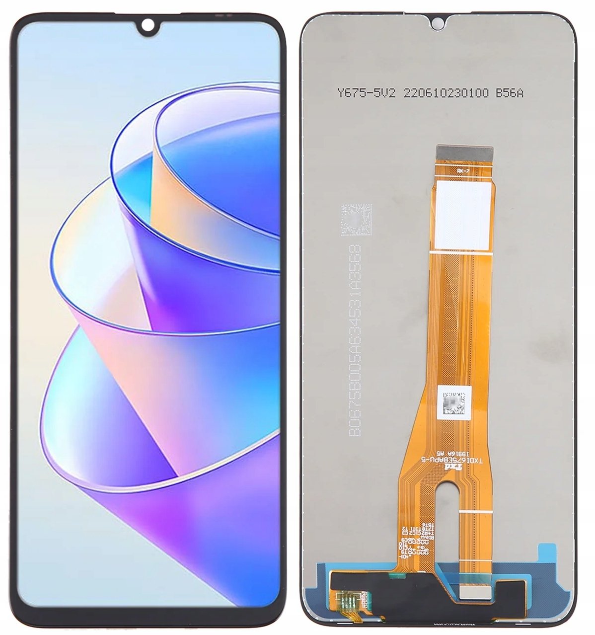 LCD displej pro Honor X7a RKY-LX1, RKY-LX2, RKY-LX3