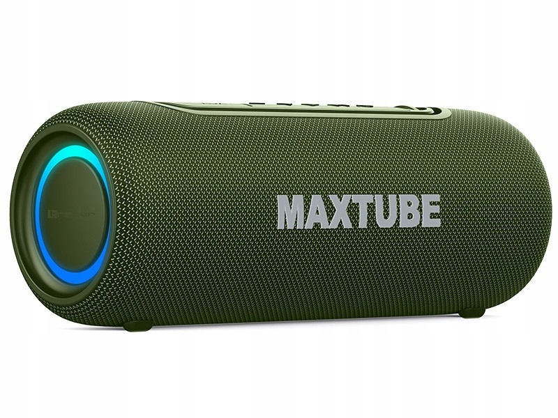 Bezdrátový reproduktor MaxTube Tws Bt Usb, Mini-jack 3.5mm IPX5 zelený