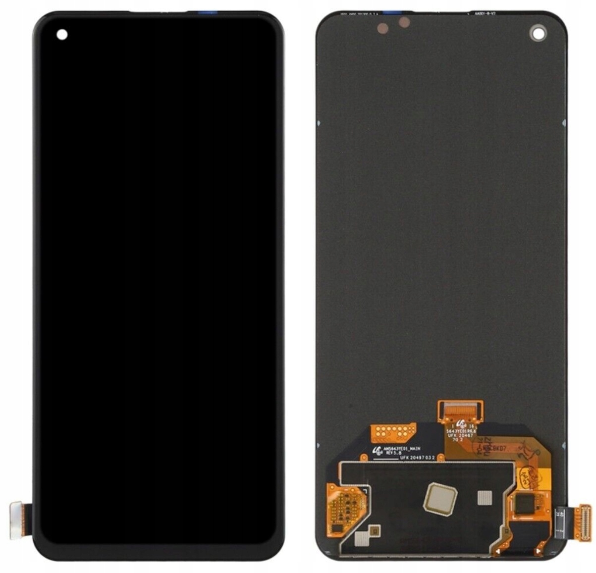 LCD dotykový displej pro OnePlus Nord 2T 5G CPH2399 CPH2401 Oled