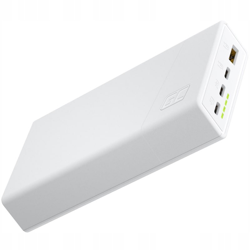 Powerbanka Green Cell PowerPlay 20S 20000 mAh Snow White