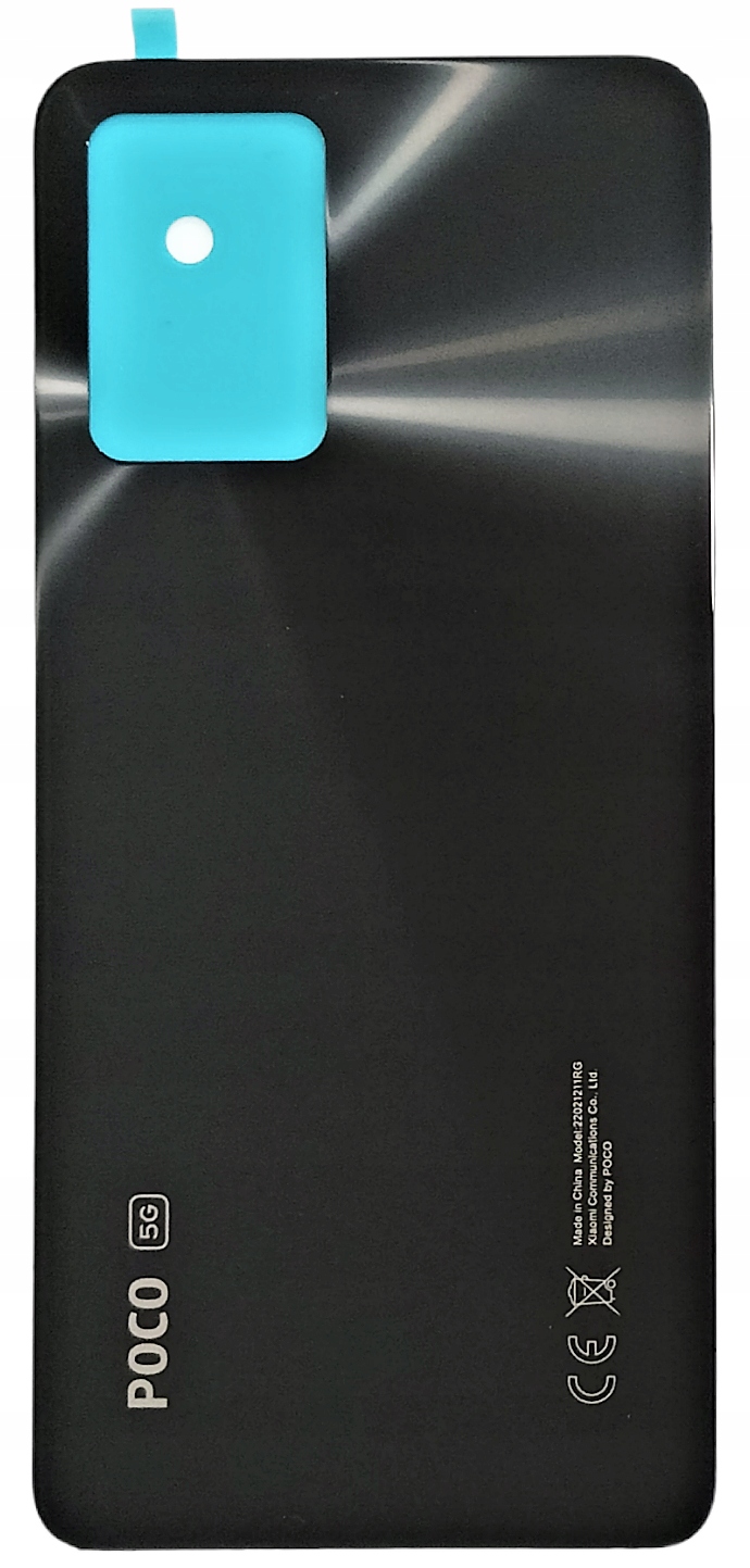 Klapka Zadní Baterie Zadní Kryt Pro Xiaomi Poco F4 Černá