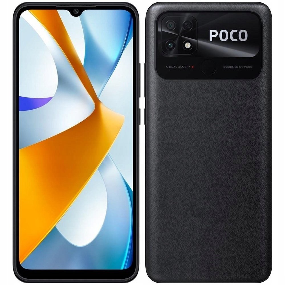 Poco C40 3/32GB, 6000 mAH, černý