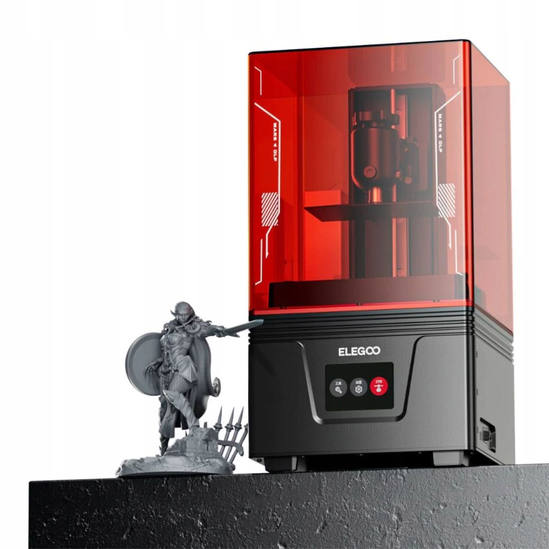 3D tiskárna Elegoo Mars 4 Dlp Přesná, odolná, tichá