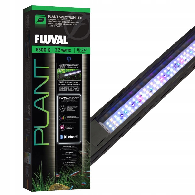 Osvětlovací paprsek Fluval Led Plant, 38-61cm, 22W