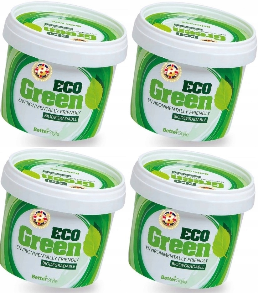 Betterstyle Zelená pasta univerzální biologicky rozložitelná Eco Green 500g 4 ks