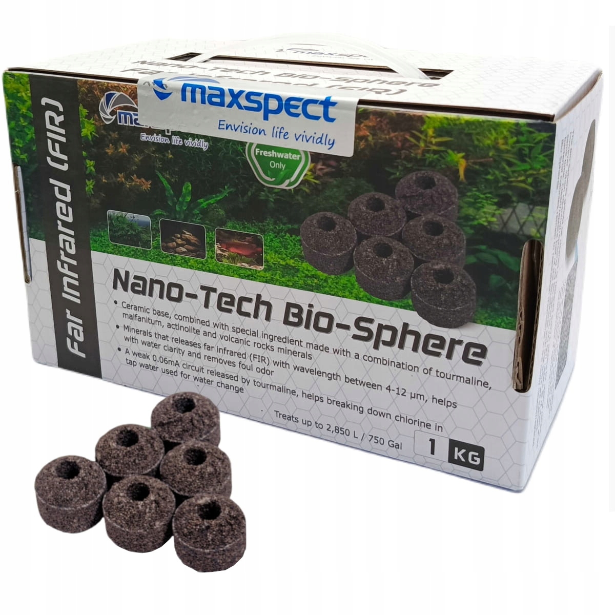 Maxspect Nano-Tech Bio-Sphere Fir 1kg Biologická vložka do filtru