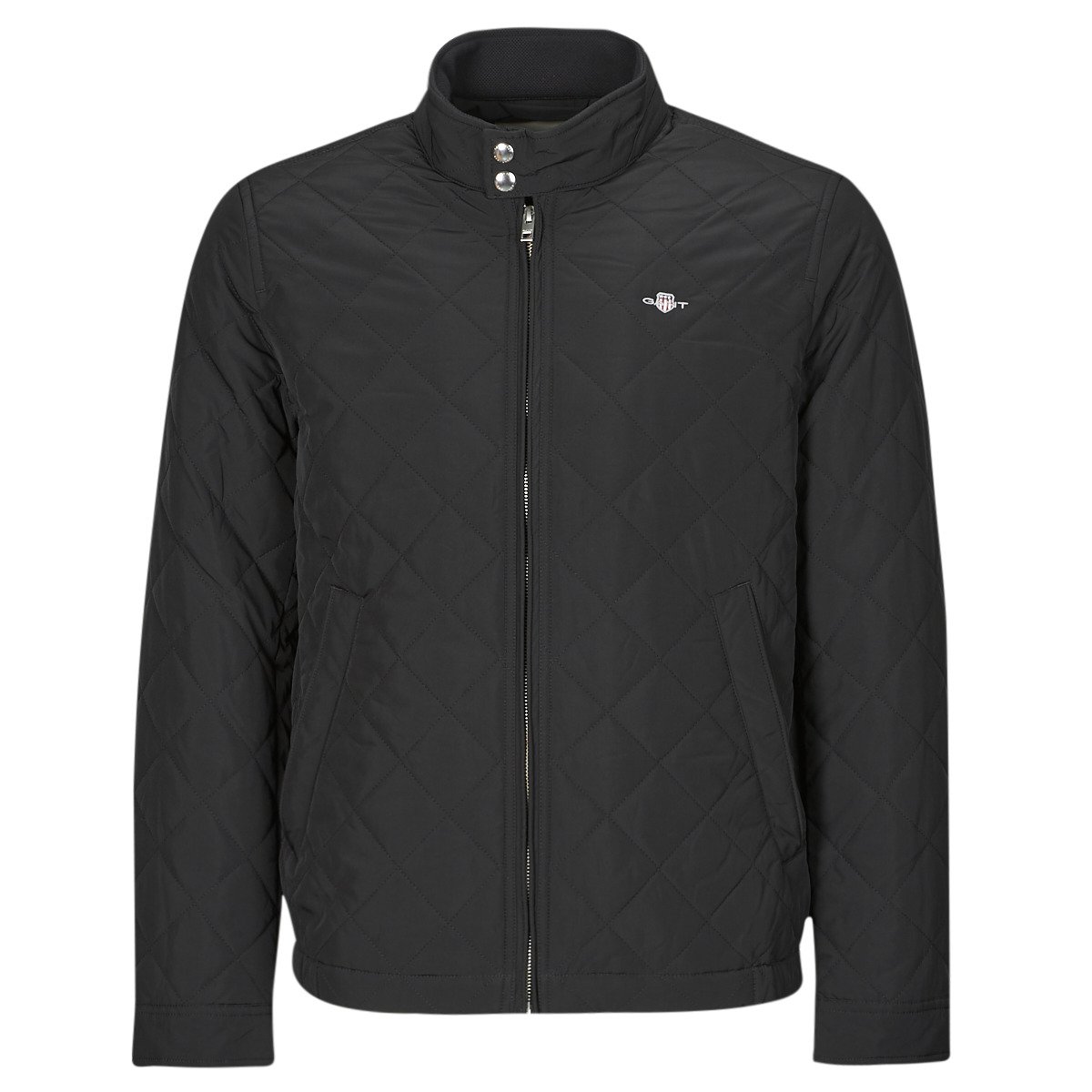 Gant  QUILTED WINDCHEATER  Černá