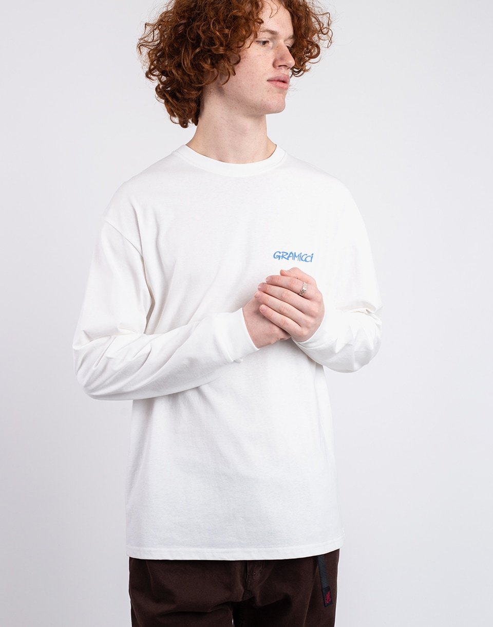 Gramicci Carabiner L/S Tee WHITE M