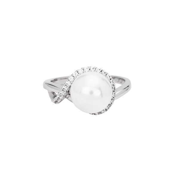 Prsten se syntetickou perlou 125-779-0240 53