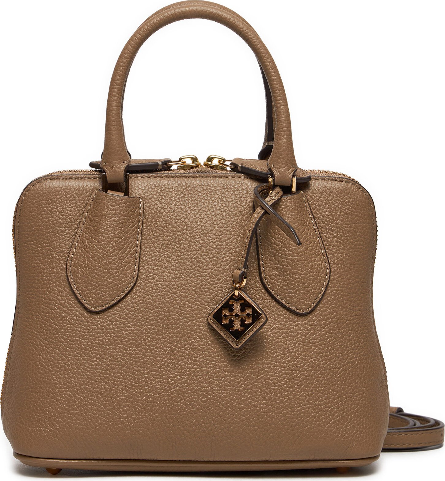 Kabelka Tory Burch Mini Swing Satchel 159504 Taupe Oak 250